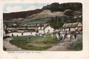 Peru Prints: Hacienda Panpania, Cerro de Pasco, Peru, South America