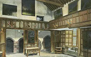 Tudor Prints: Haddon Hall - Interior