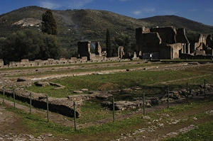 Images Dated 10th March 2009: Hadrians Villa. 2nd century. Golden Court. Italy