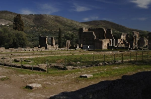 Images Dated 10th March 2009: Hadrians Villa. 2nd century. Golden Court. Italy