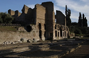 Images Dated 10th March 2009: Hadrians Villa. 2nd century. Stadium. Italy
