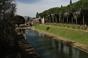 Hadrians Villa. The Canopus. 2nd century. Italy