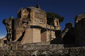 Hadrians Villa. The Greek and Latin Libraries. 2nd century