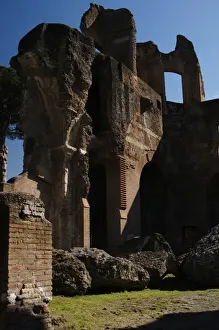 Hadrians Villa. The Greek and Latin Libraries. 2nd century