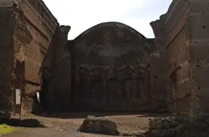Hadrians Villa. Hall of Philosophers. 2nd century. Italy