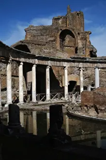 Hadrians Villa. Maritime Theatre. 2nd century. Italy