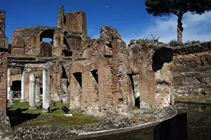 Hadrians Villa. Maritime Theatre. 2nd century. Italy