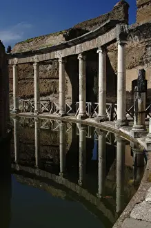 Hadrians Villa. Maritime Theatre. 2nd century. Italy