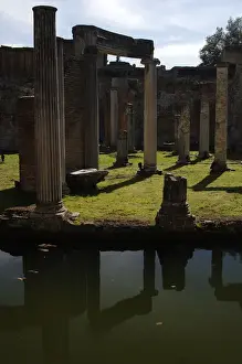 Hadrians Villa. Maritime Theatre. 2nd century. Italy