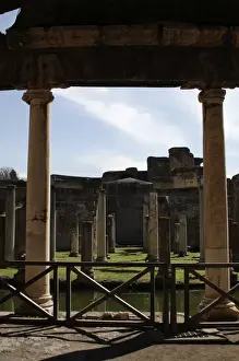 Hadrians Villa. Maritime Theatre. 2nd century. Italy