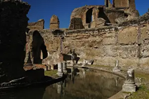 Hadrians Villa. Maritime Theatre. 2nd century. Italy