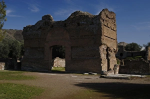 Images Dated 10th March 2009: Hadrians Villa. The Palace. 2nd century. Italy