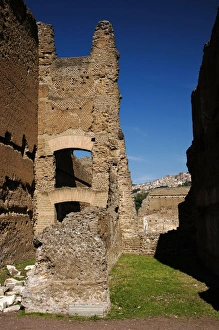 Images Dated 10th March 2009: Hadrians Villa. The Palace. 2nd century. Italy