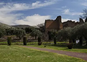 Hadrians Villa. Pecile. 2nd century. Italy