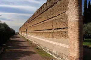 Hadrians Villa. Pecile. 2nd century. Italy