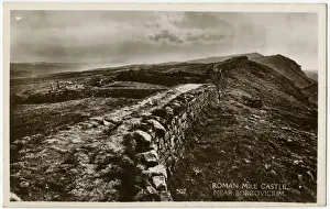 Hadrians Wall - near Borcovicium (Houseteads Fort)