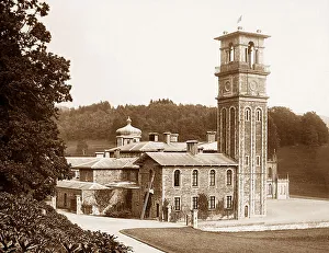 Aberystwyth Prints: Hafod Hall Victorian period