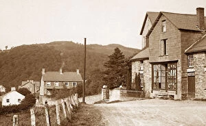 Aberystwyth Collection: Hafod Village Victorian period