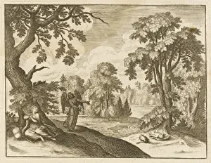 Sorts Prints: Hagar Leaves Abraham