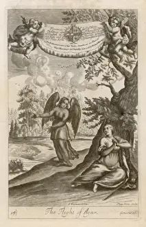 Saul Prints: Hagars Flight