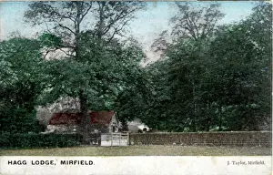 Lodge Prints: Hagg Lodge, Mirfield, Yorkshire