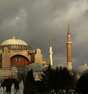 Anthemius Gallery: Hagia Sophia. Exterior. Istanbul