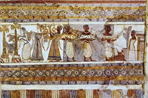 Hagia Triada Sarcophagus. ca. 1450 BC - 1400 BC