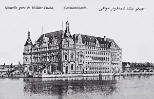Bosphorus Prints: Haidar Pacha Station, Constantinople