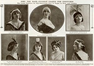 Tassel Collection: Hair-decorations in fashion 1911