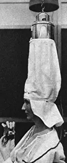 Hair-drying device, 1928