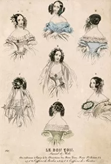 Hairstyles Collection: Hair styles 1840