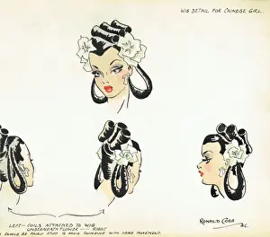 Styles Prints: Hair Styles Mc - Murrays Cabaret Club costume design