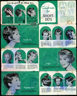 Styling Collection: Hairstyle instruction leaflet