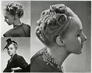 Hairstyles Collection: Hairstyles of 1938
