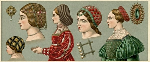 Images Dated 14th September 2017: Hairstyles of Europe