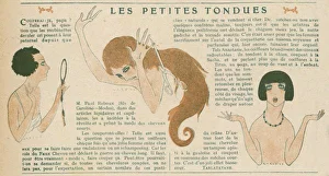Images Dated 16th October 2007: Hairstyles / French 1919