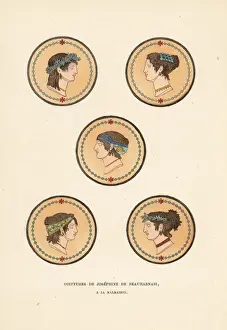 Hairstyles of Josephine de Beauharnais, 1788