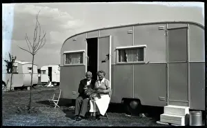 Caravan Prints: Halcyon Caravan Park, Hullbridge, Essex