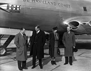 Halford Prints: Halford, Lord and Lady Trenchard and de Havilland