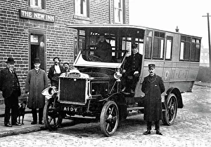 Halifax first motor bus