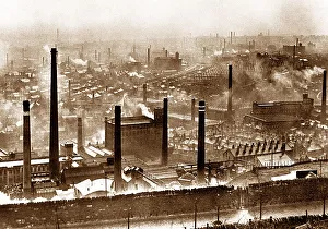 Factories Prints: Halifax - Industrial view