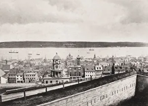 Halifax, Nova Scotia, Canada, looking out to sea