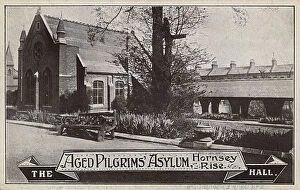 Pensioners Gallery: The Hall - Aged Pilgrims Asylum, Hornsey Rise, North London