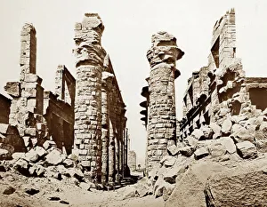 Hall of Columns, Great Hypostyle, Karnak, Egypt