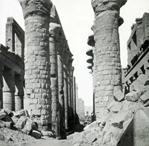 Hall of Columns, Karnak, near Luxor, Egypt