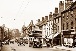 Doncaster Prints: Hall Gate, Doncaster early 1900's