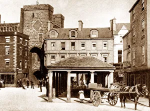 Hexham Prints: Hall Gate, Hexham