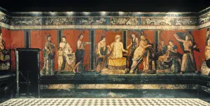 Mural Prints: Hall of the Mysteries Pompeii