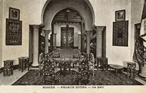 Twisted Prints: The Hall, Palace Hotel, Biskra, Algeria