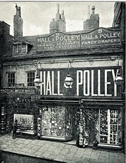 Draper Prints: Hall & Polley, Drapers and Haberdashers, Birmingham